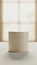 Cream Linen hand salve tin