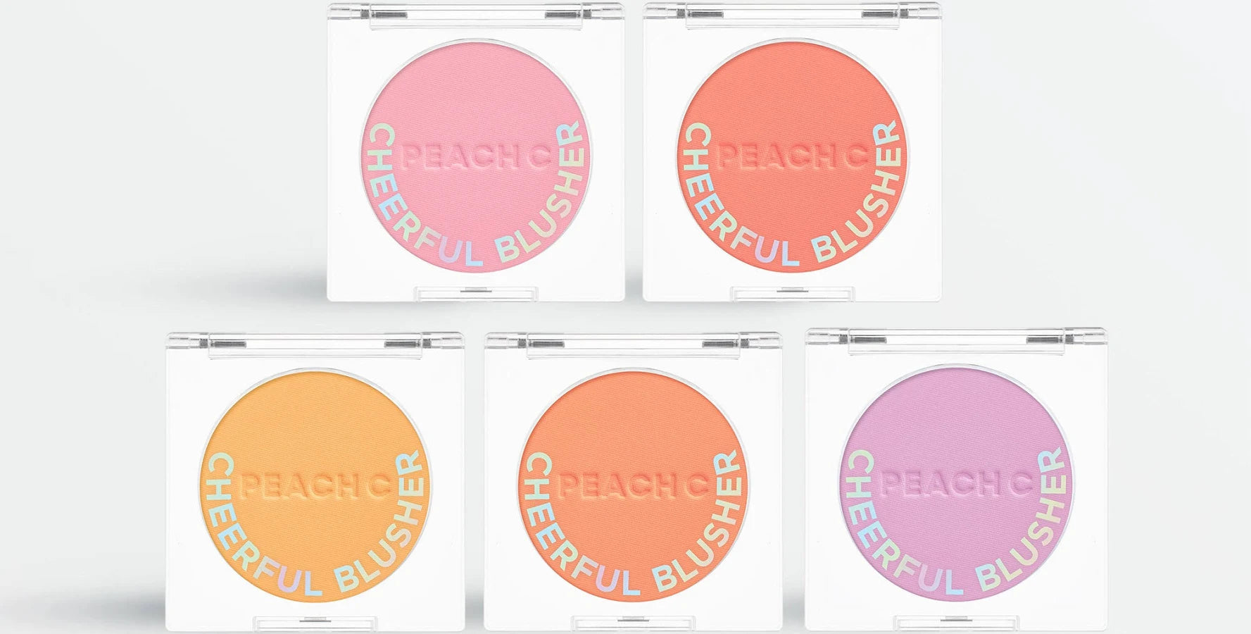 Peach C CHEERFUL BLUSHER LYCHEEFUL 01