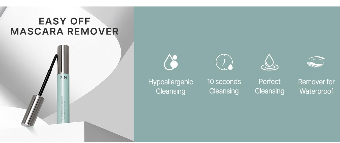 2aN Easy Off Mascara Remover For Waterproof Mascara