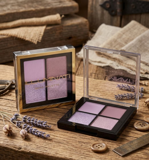 Illuminati Cosmetics Quad Eyeshadow Palette in REIGN