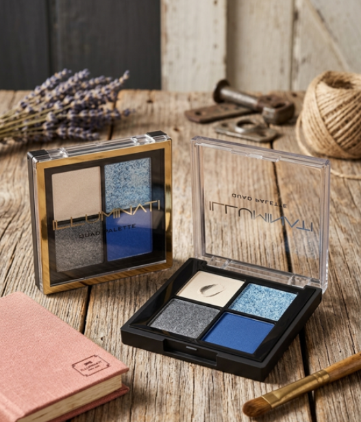 Illuminati Cosmetics Quad Eyeshadow Palette in SAINT