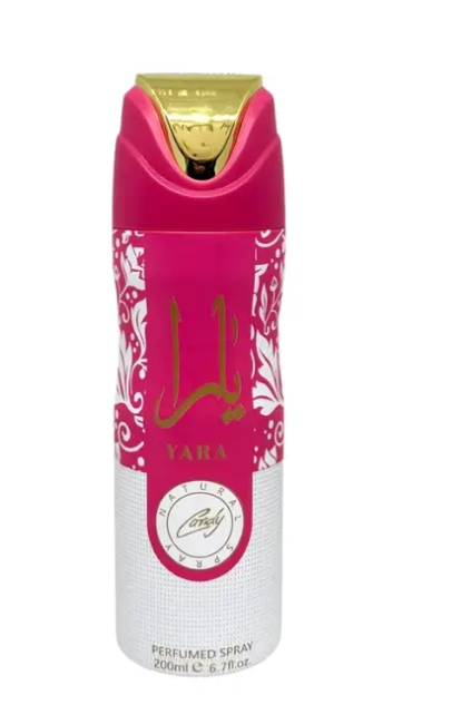 Lattafa - Yara Perfume CANDY SPRAY 200 ML  Lattafa Déodorant, Lattafa Parfum, Parfum Dubai, Parfum Oriental