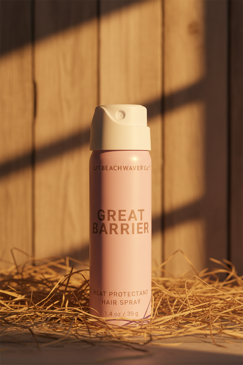 BEACHWAVER Co Great Barrier Heat Protectant Hair Spray 1.2 OZ