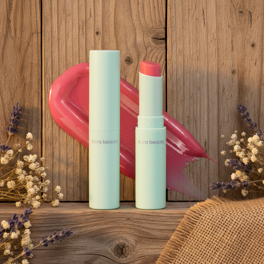 Kara Beauty Bubble Babe Juicy Gloss Stick GIRLY POP