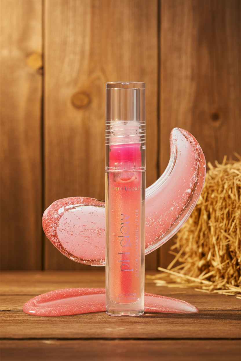 Kara Beauty pH Glow Color-Changing Lip Oil SHEER CORAL
