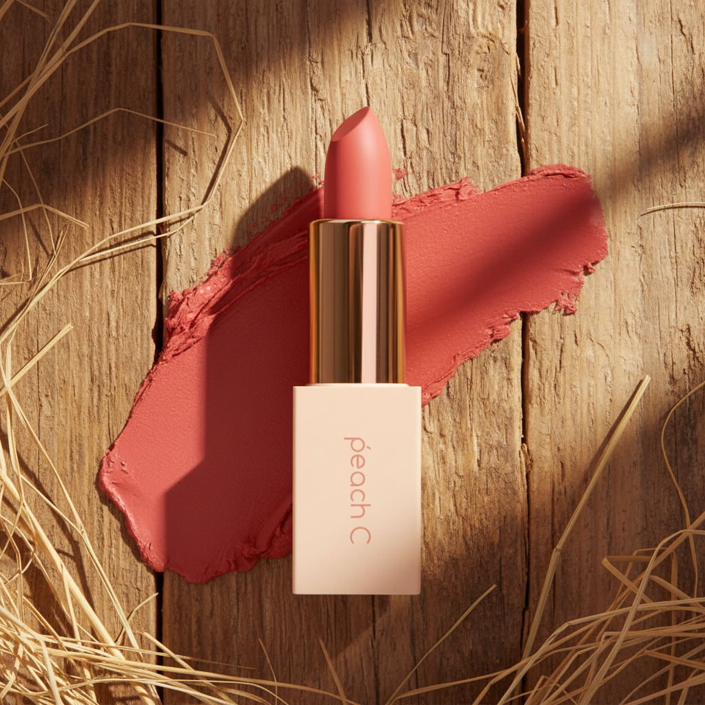 Peach C Easy Matte Lipstick 02 Retro Peach