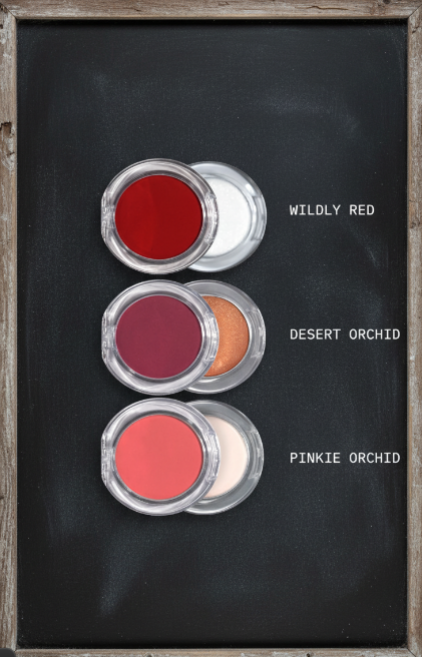 Kara beauty Caboodle Kisses Lip Powder + Lip Gloss DERSERT ORCHID