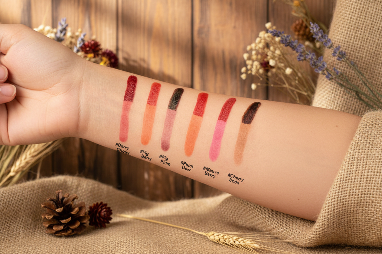 Kevin & Coco Peel Off Lip Gloss tint  " FIG BERRY "