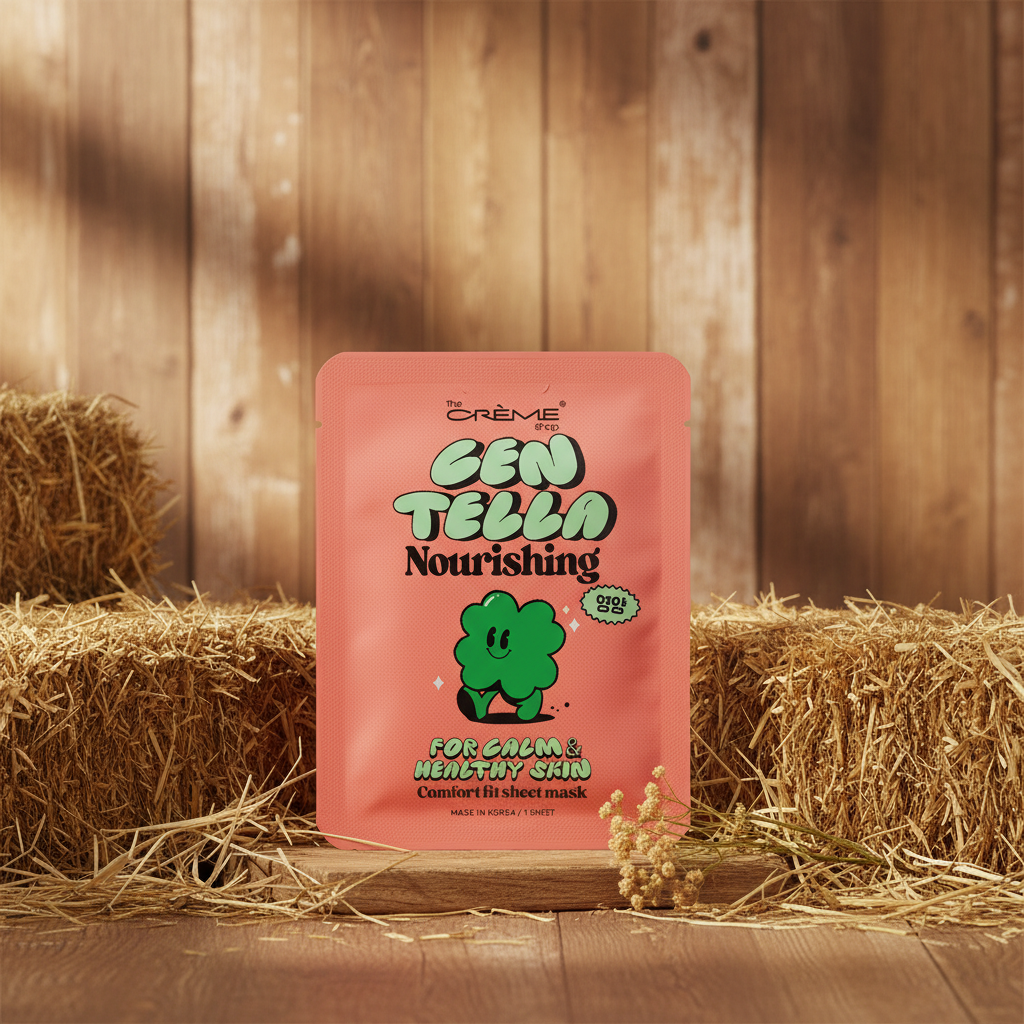 The Creme Shop Centella Nourishing Comfort Fit Cartoon Sheet Mask (2 masks)