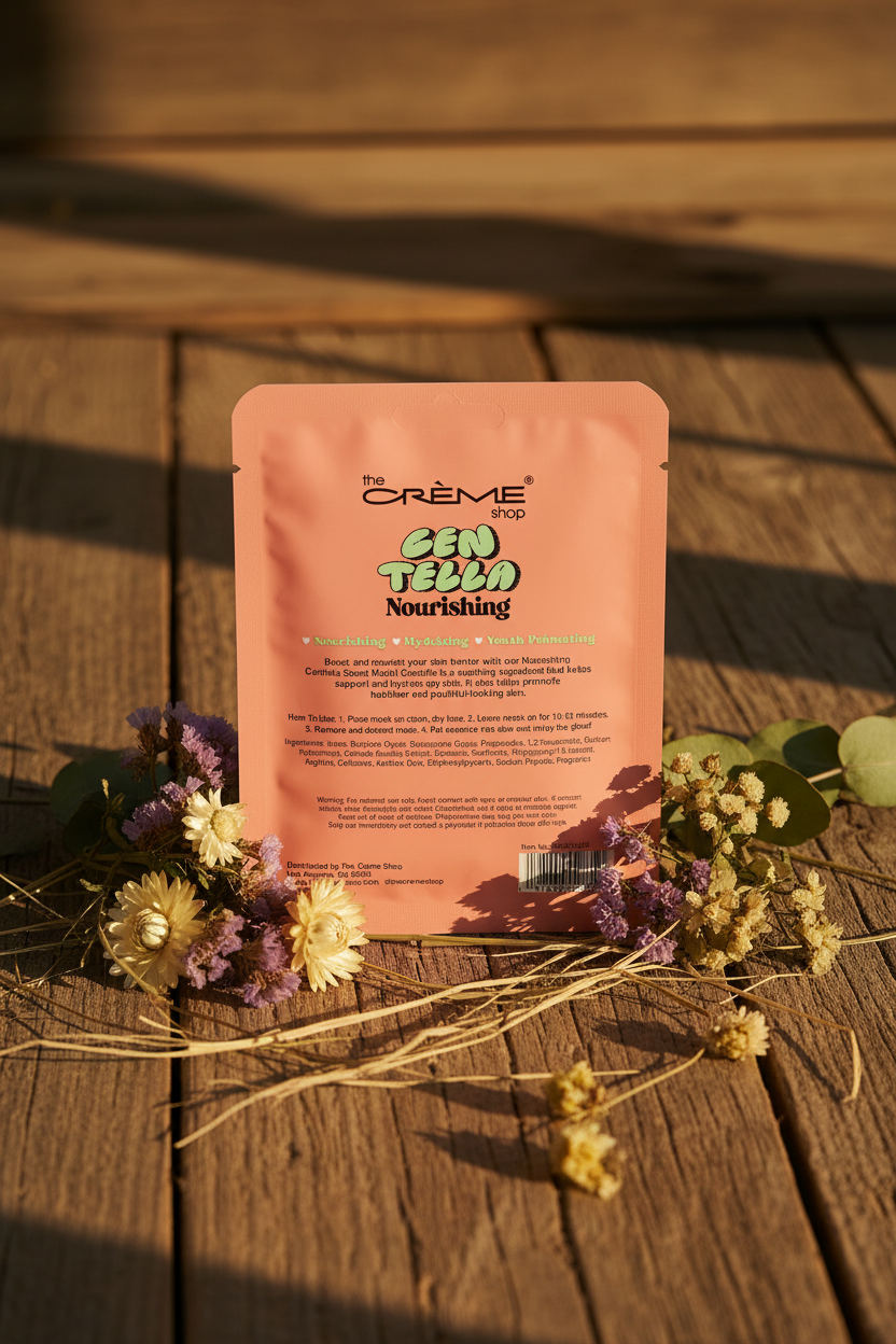 The Creme Shop Centella Nourishing Comfort Fit Cartoon Sheet Mask (2 masks)