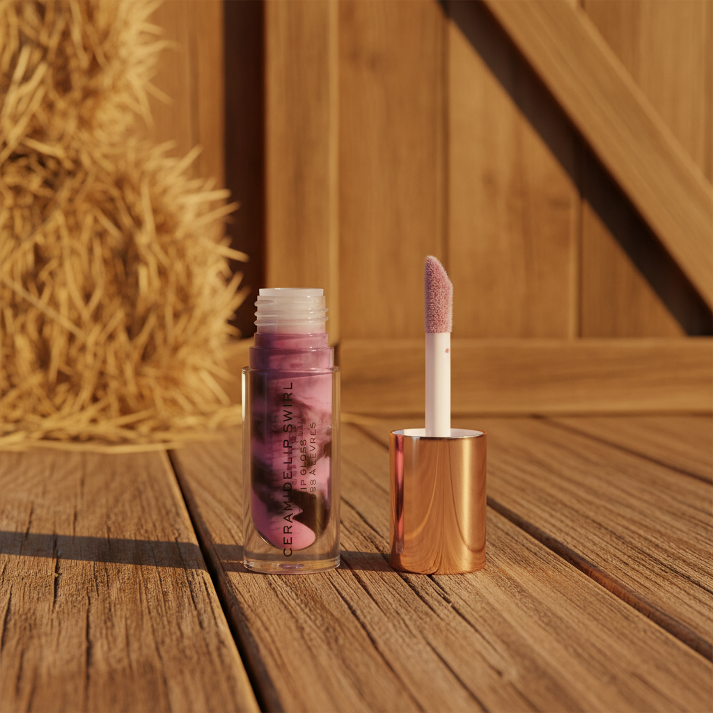 Revolution Ceramide Lip Swirl Lip Gloss "CHERRY MAUVE"