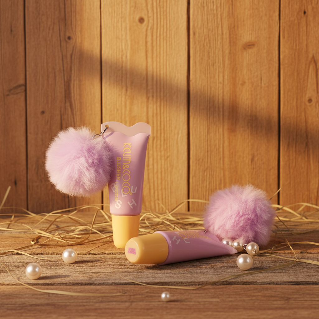Kevin & Coco Liquid Blusher Lotion Long Lasting "GRAPE BOMB"