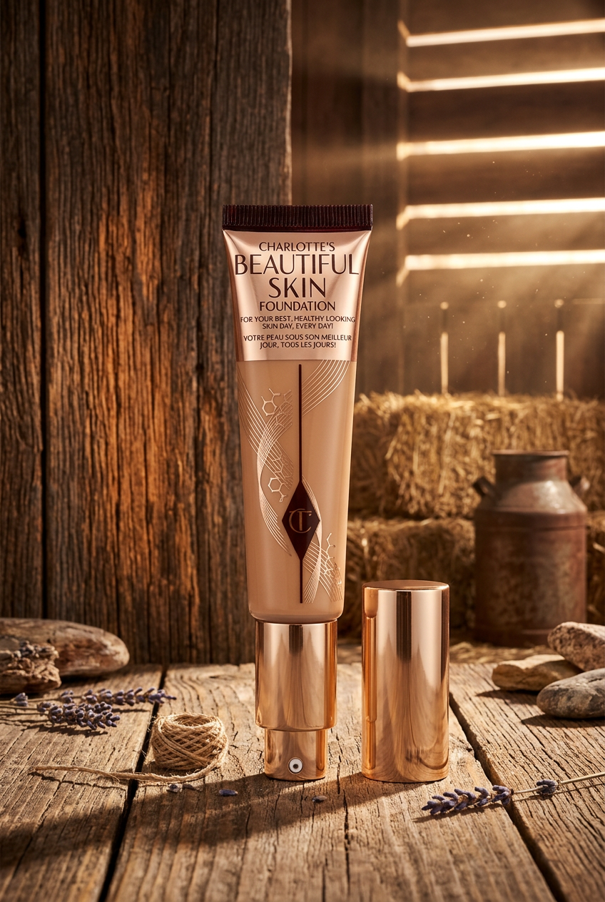 Charlotte Tilbury  Beautiful Skin Medium Coverage Liquid Foundation with Hyaluronic Acid 5 NEUTRAL
