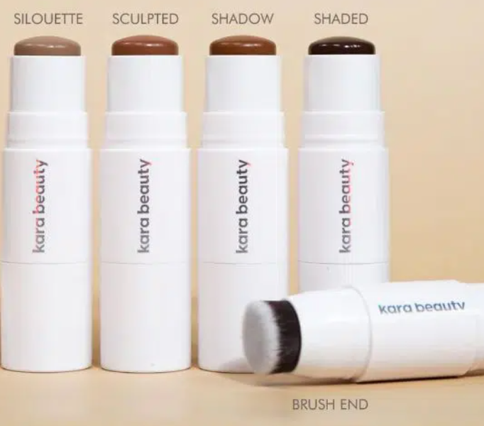 Kara Beauty Contour Stick & Brush SHADED