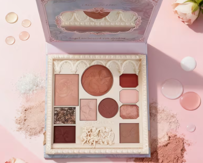 Embossed Angel Eyeshadow Palette
