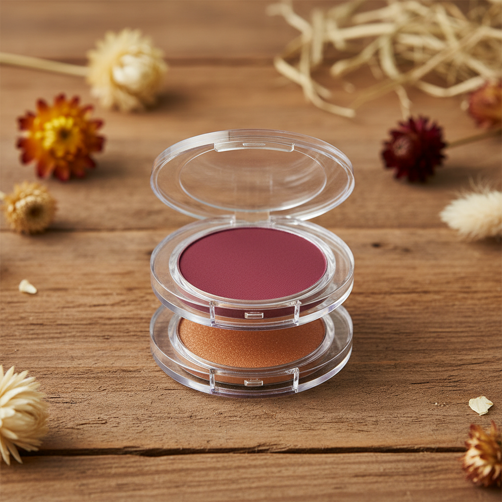 Kara beauty Caboodle Kisses Lip Powder + Lip Gloss DERSERT ORCHID
