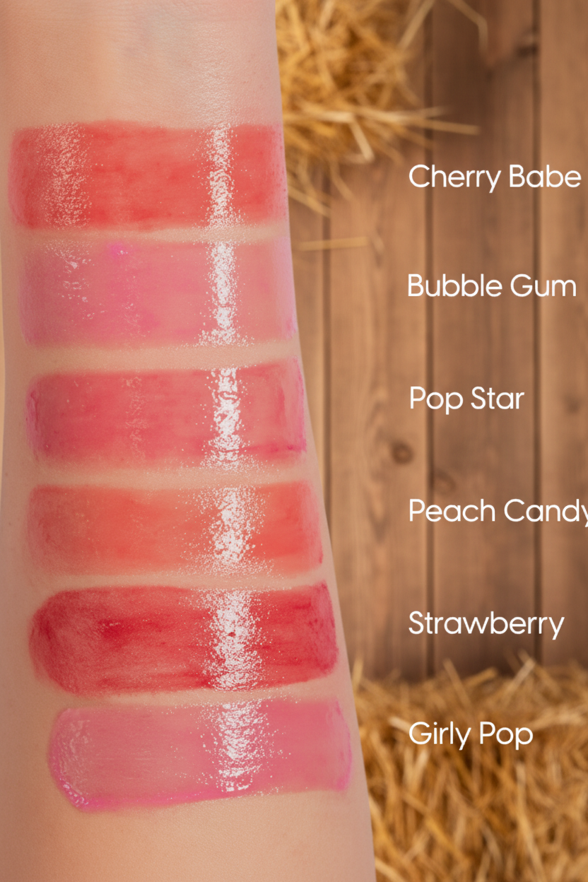 Kara Beauty Bubble Babe juicy glass stick "PEACH CANDY"
