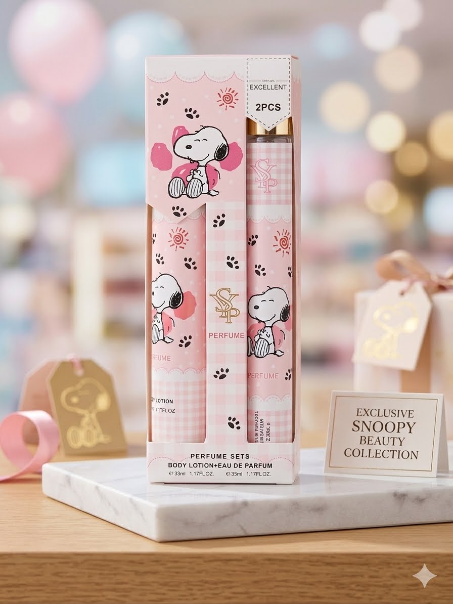 Siyiping Snoopy Body Lotion and Eau De Parfum